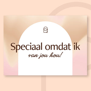Liefde kaartje (vaderdag)