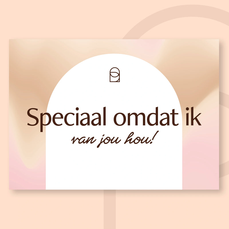 Liefde kaartje (vaderdag)