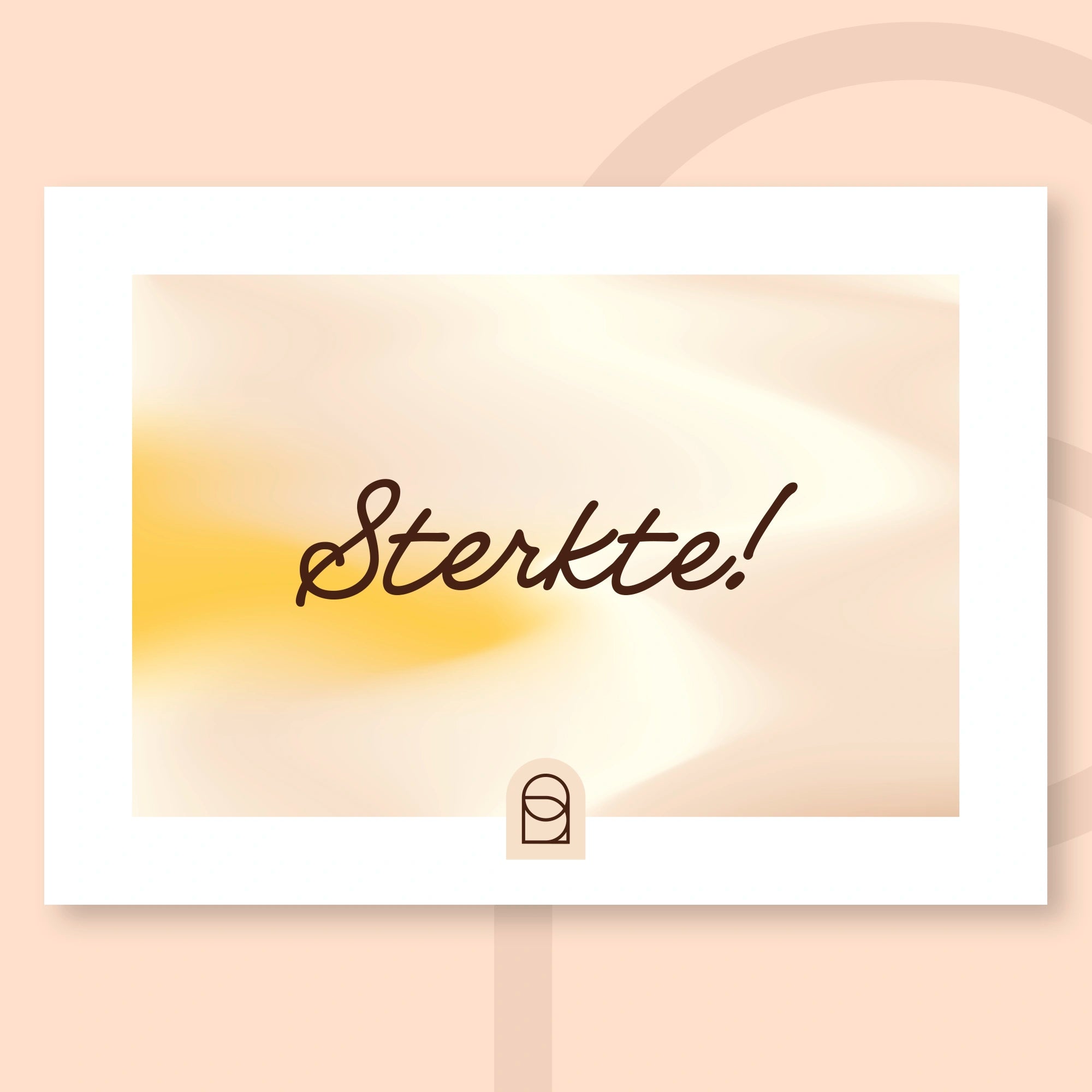 Sterkte kaartje